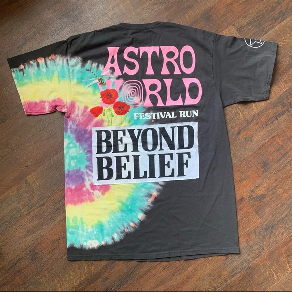 NWT Travis Scott Astroworld Festival Run tee - Picture 6 of 10